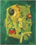 Âme de jardinier, 1963, Oil on canvas, 16¼'' x 13''<span class="sold">sold</span>