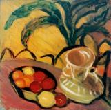 Nature morte, Huile sur panneau, 14'' x 14''<span class="sold">vendu</span>