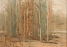 Forest, Huile sur panneau, 20'' x 28''<span class="sold">vendu</span>