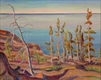 Great Bear Lake, Huile sur toile, 16'' x 20''<span class="sold">vendu</span>