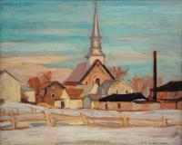 Church, Oil on panel, 8½'' x 10½''<span class="sold">sold</span>
