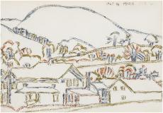 Mount Riga, 1922, Aquarelle sur papier, 8'' x 11½''<span class="sold">vendu</span>