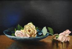 Still life, Huile sur toile, 8¾'' x 12½''<span class="sold">vendu</span>