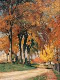 Automne, Huile sur toile, 30'' x 24''<span class="sold">vendu</span>