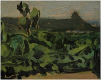 Brésil, 1944, Huile sur panneau, 6'' x 7½''<span class="sold">vendu</span>