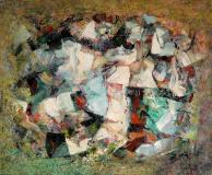 Les alpilles, 1959, Oil on canvas, 20'' x 24''<span class="sold">sold</span>