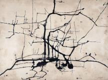 Sans titre, 1951, Encre sur papier, 14½'' x 19¾''<span class="sold">vendu</span>